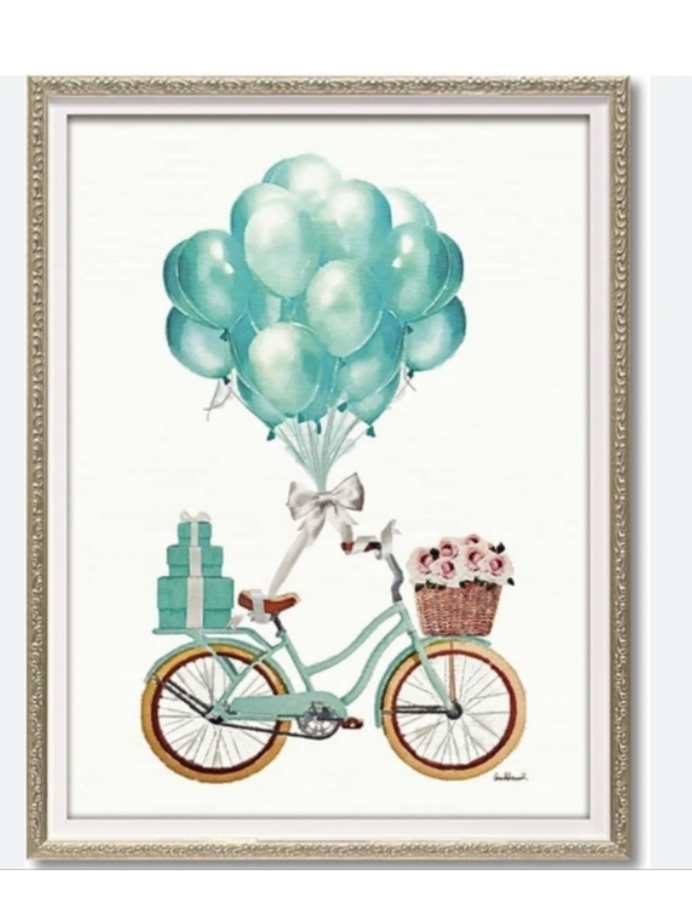 (2) Amanda Greenwood Luxury Homage Mugs Fashionista Bicycle Balloons - Picture 11 of 11